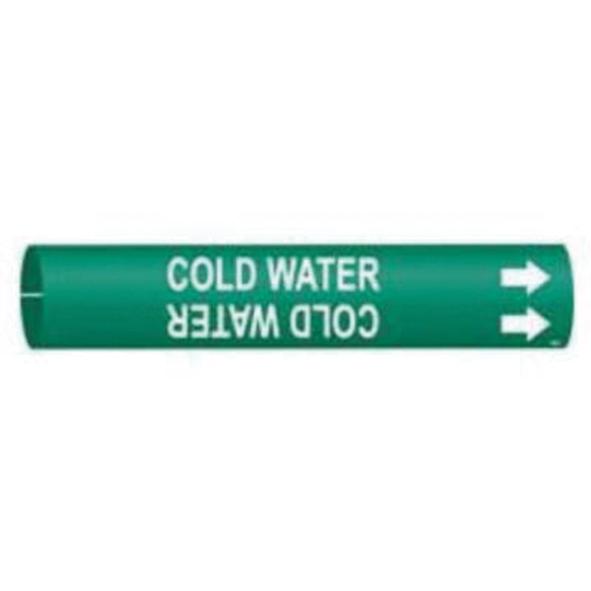 ""Cold Water"" Pipe Marker - SAD680
