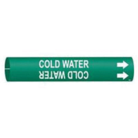 ""Cold Water"" Pipe Marker - SAD680