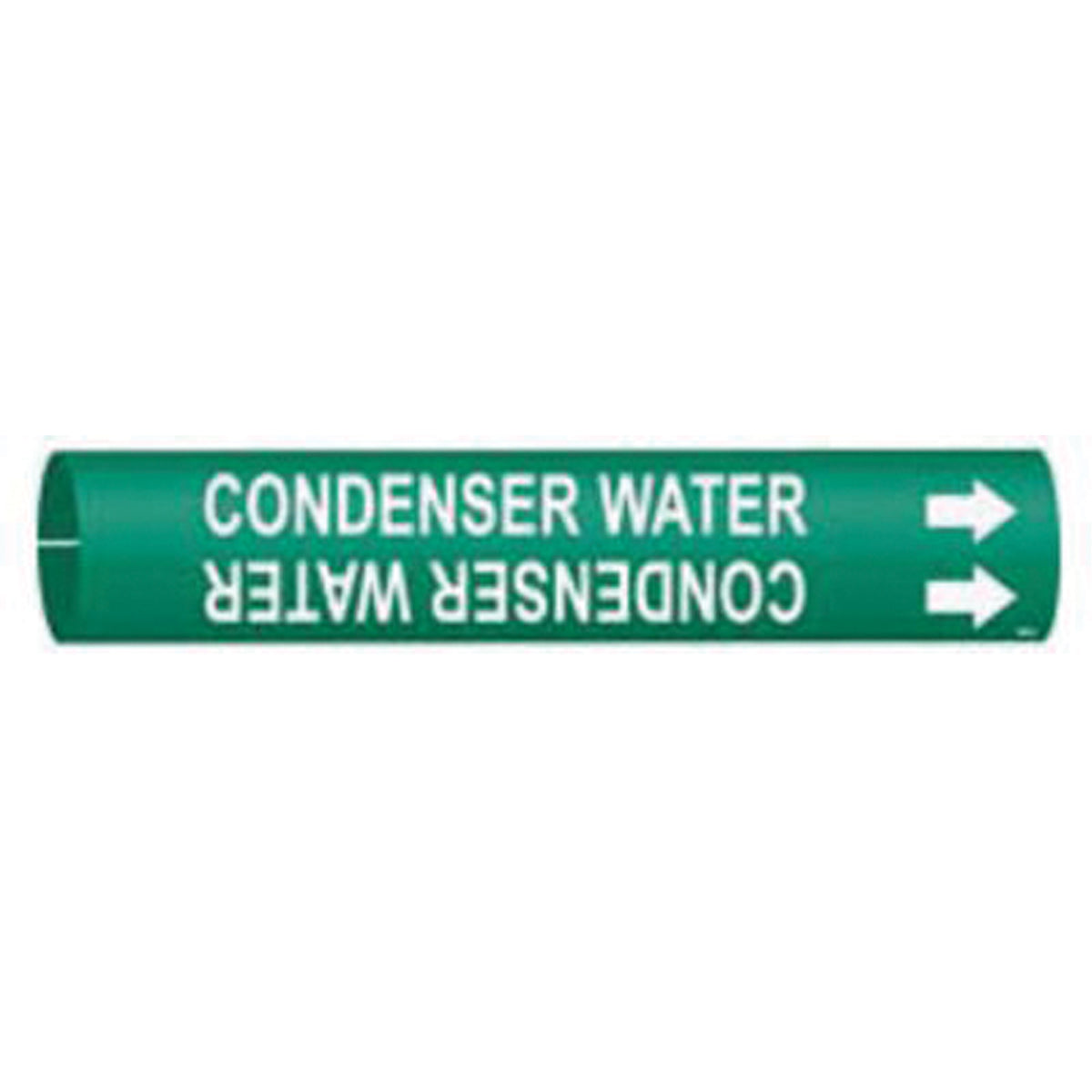 ""Condenser Water"" Pipe Marker - SAD759