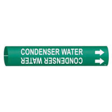 ""Condenser Water"" Pipe Marker - SAD759