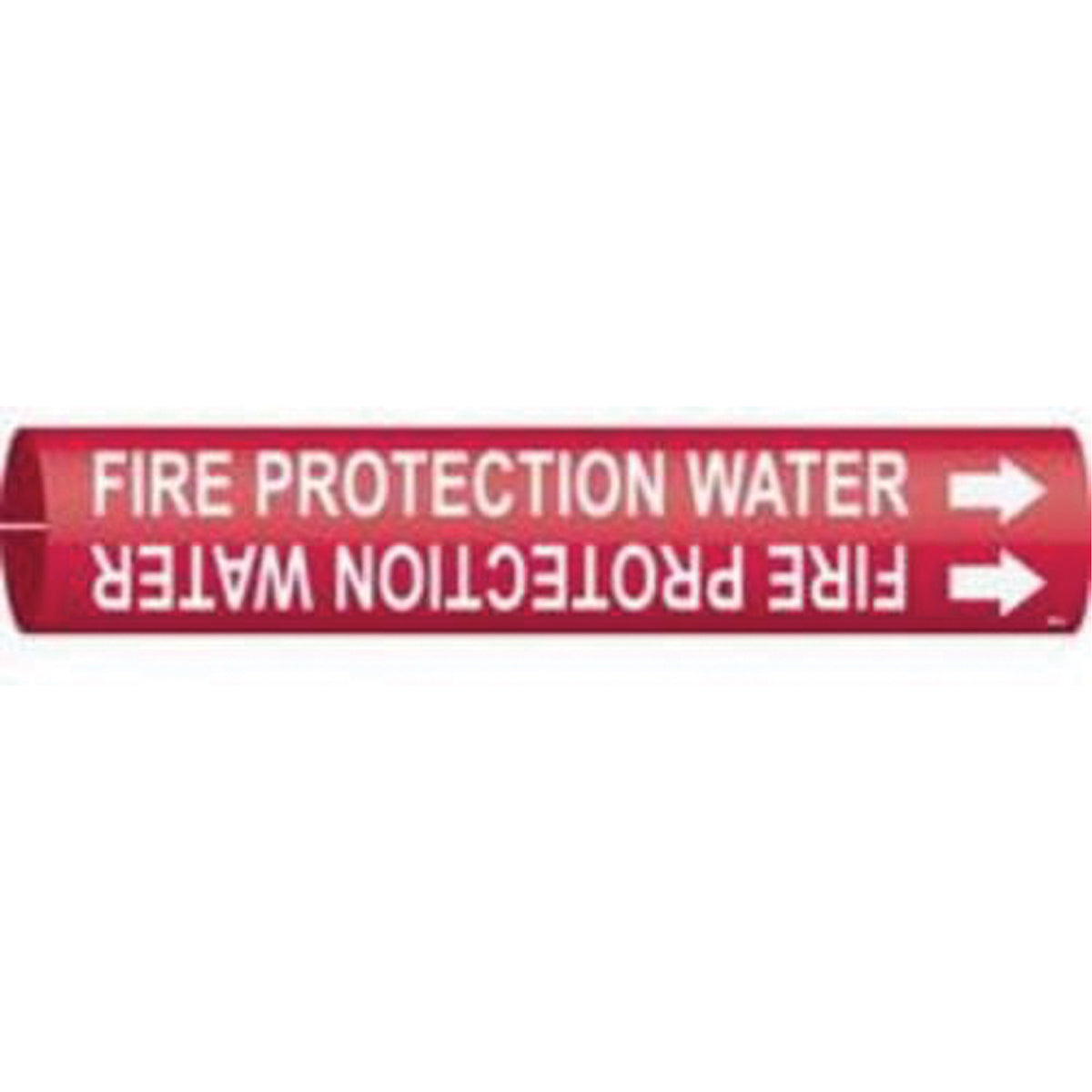 ""Fire Protection Water"" Pipe Marker - SAD925