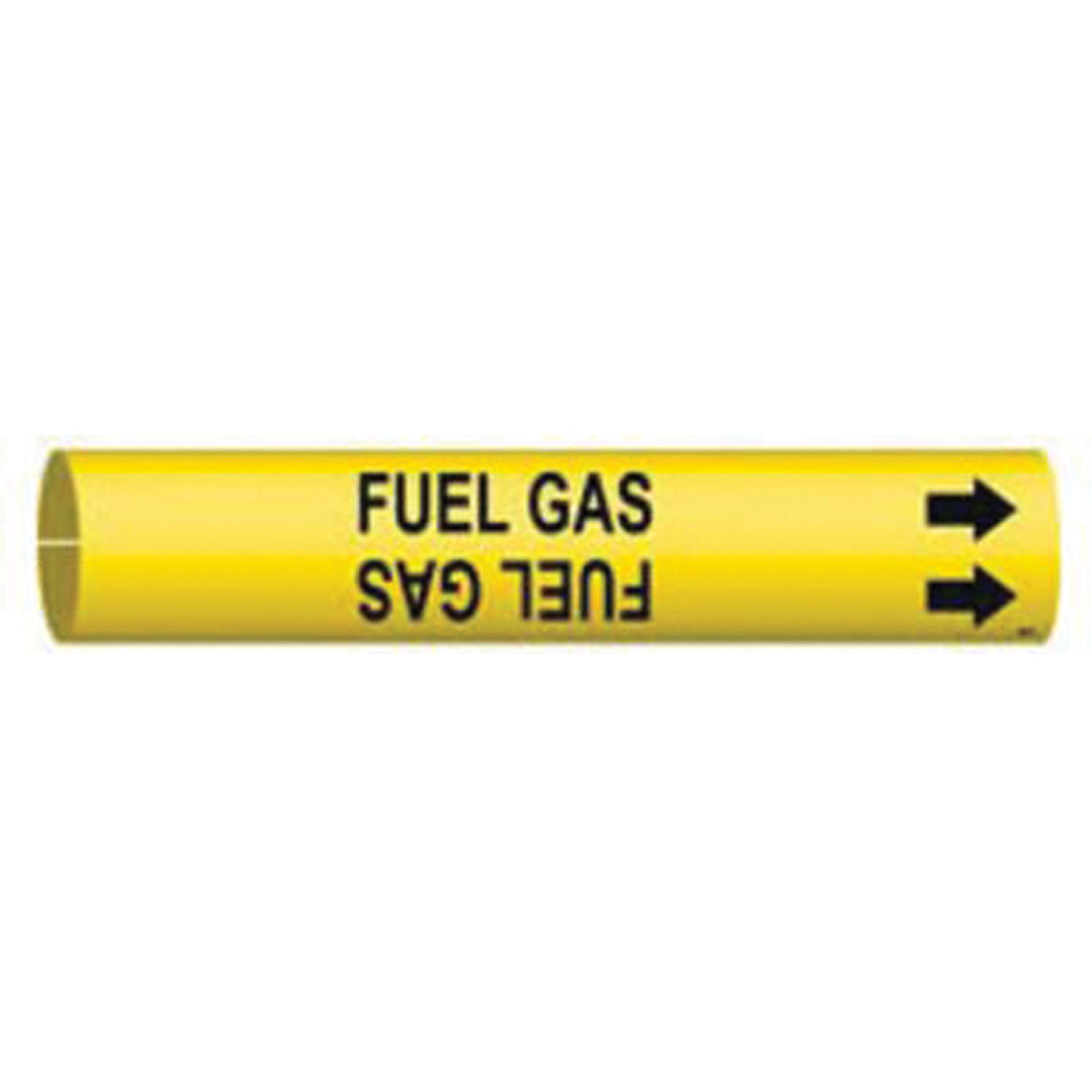 ""Fuel Gas"" Pipe Marker - SAD940