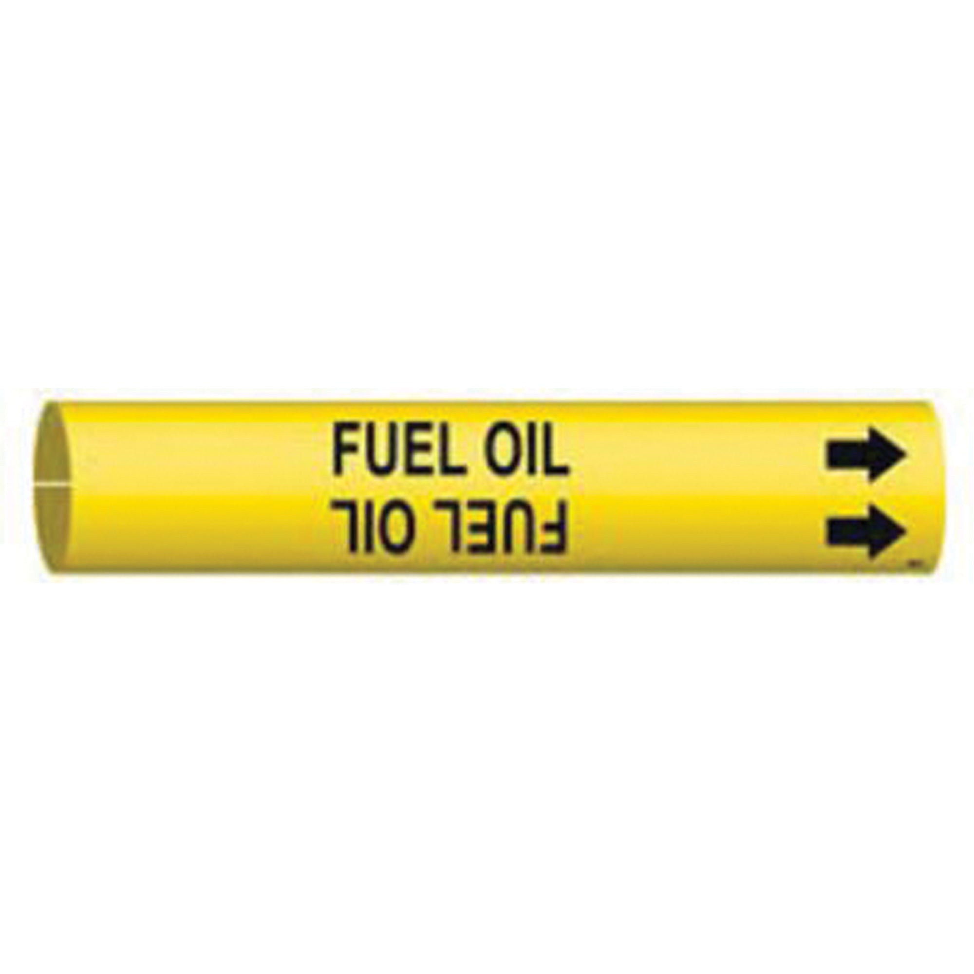 ""Fuel Oil"" Pipe Marker - SAD948
