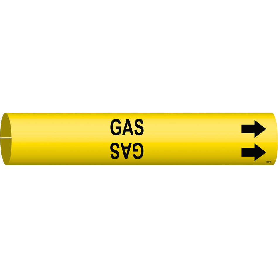 ""Gas"" Pipe Marker - SAD980