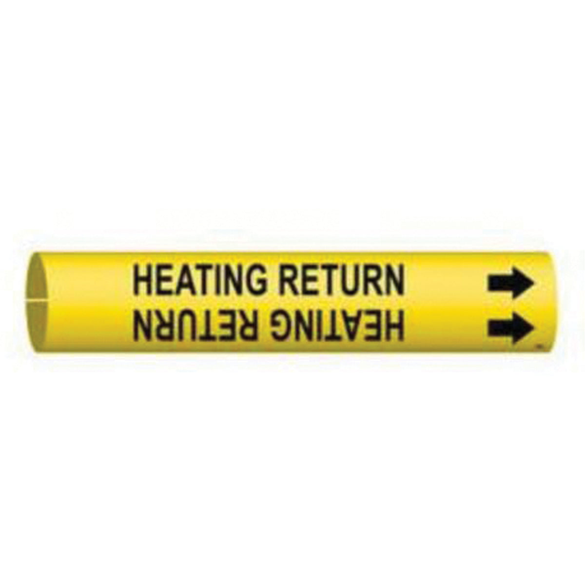 ""Heating Return"" Pipe Marker - SAE004
