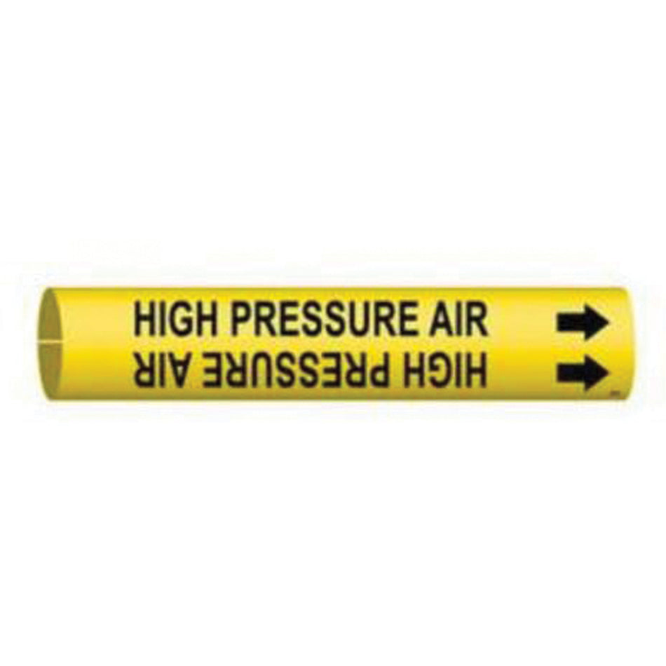 ""High Pressure Air"" Pipe Marker - SAE043