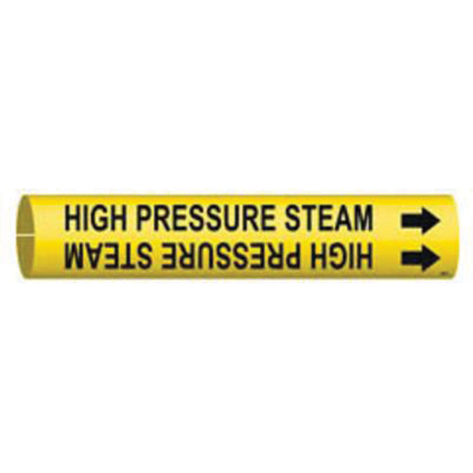 ""High Pressure Steam"" Pipe Marker - SAE059
