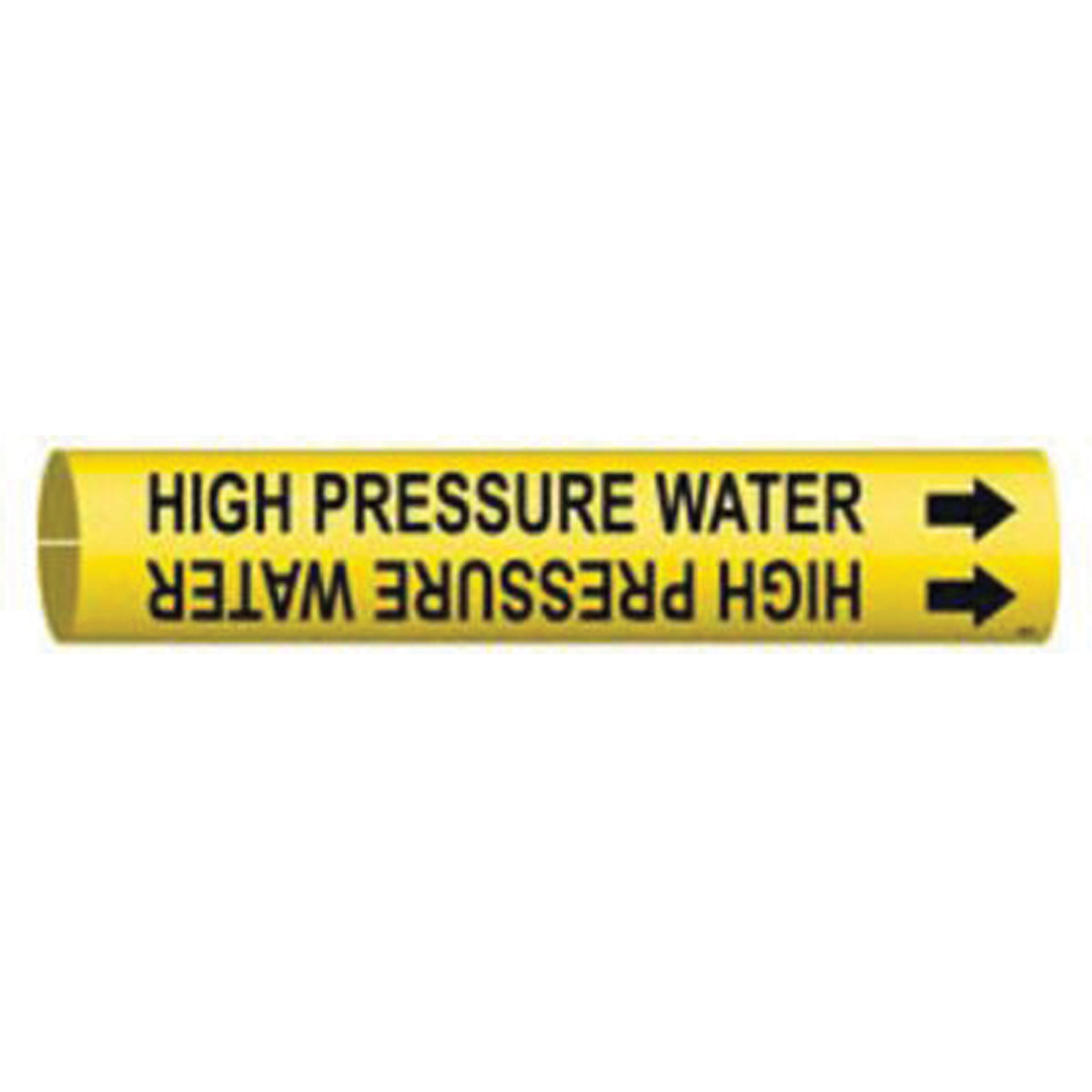 ""High Pressure Water"" Pipe Marker - SAE067