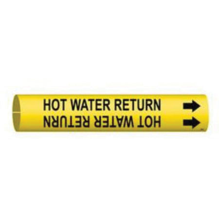 ""High Pressure Return"" Pipe Marker - SAE091