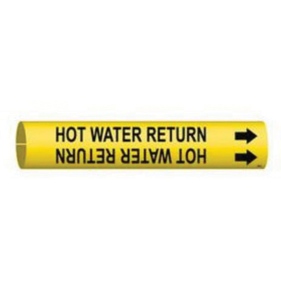 ""High Pressure Return"" Pipe Marker - SAE091