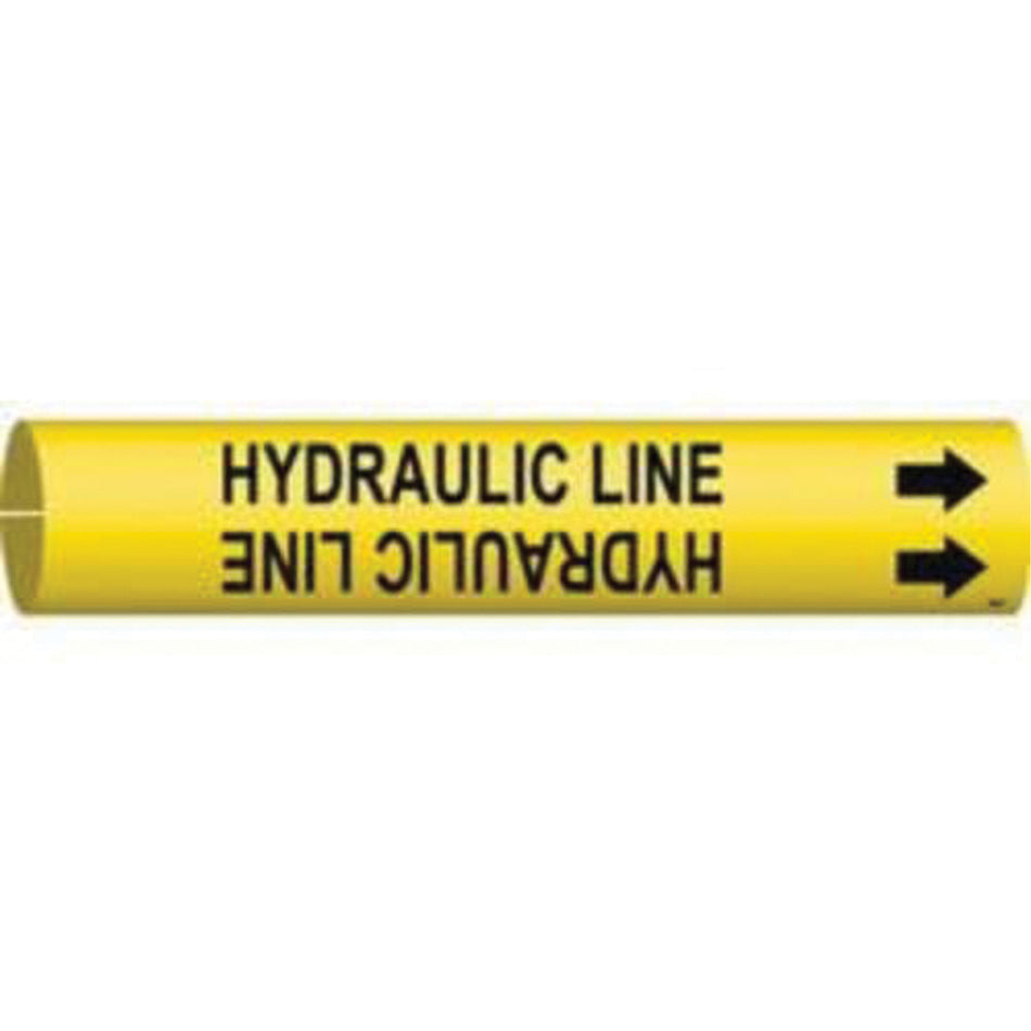 ""Hydraulic Line"" Pipe Marker - SAE107