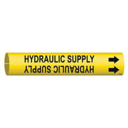 ""Hydraulic Supply"" Pipe Marker - SAE115