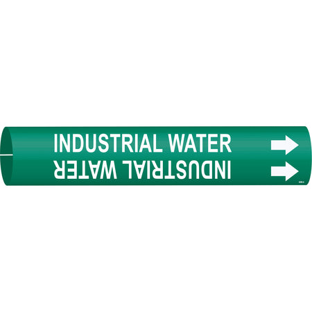 ""Industrial Water"" Pipe Marker - SAE147