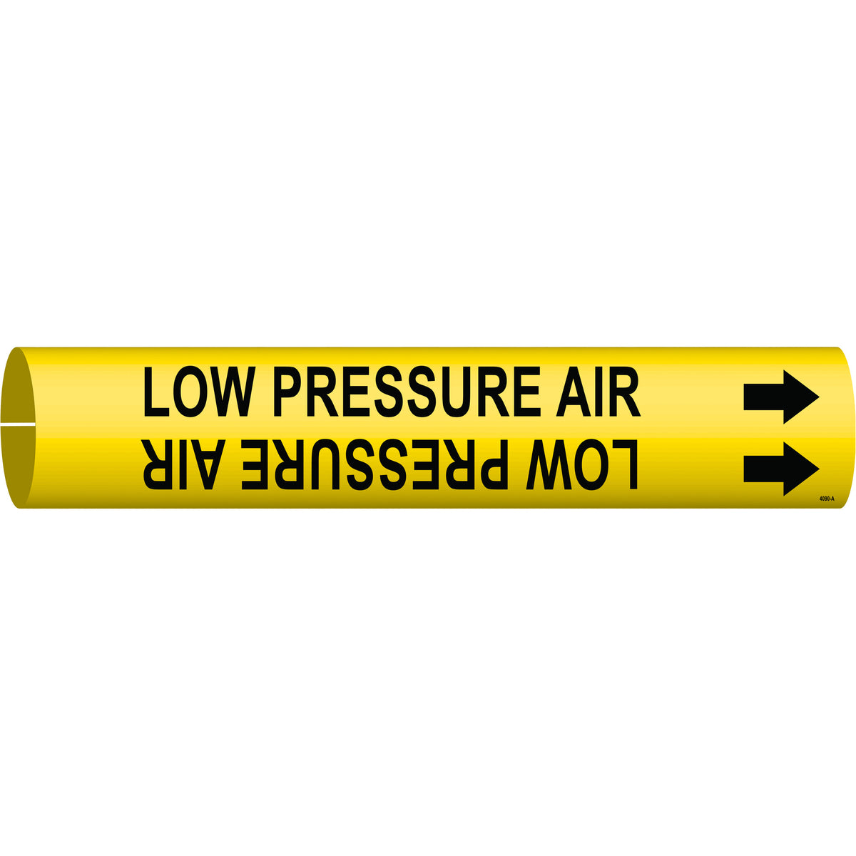 ""Low Pressure Air"" Pipe Marker - SAE162