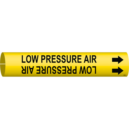 ""Low Pressure Air"" Pipe Marker - SAE162