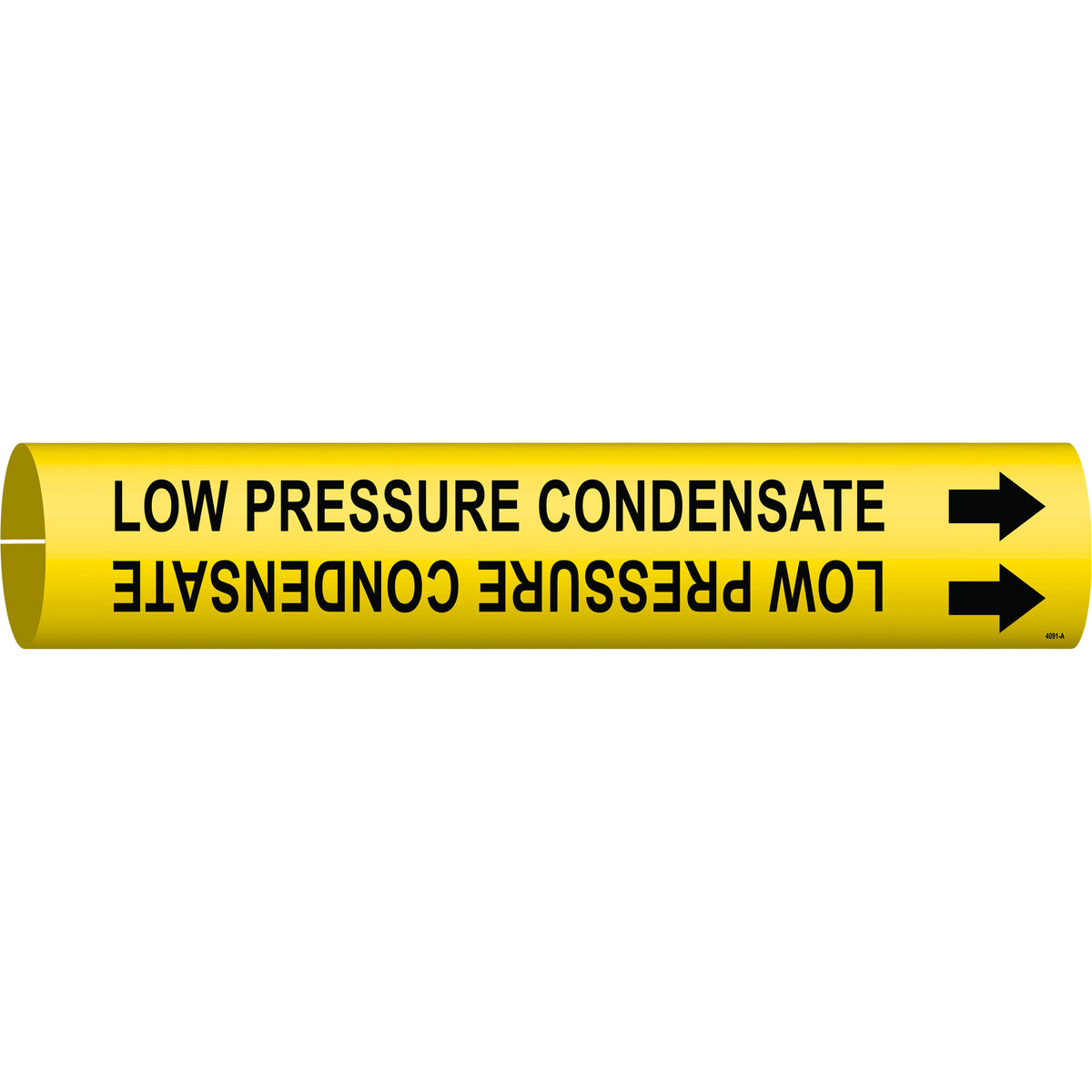 ""Low Pressure Condensate"" Pipe Marker - SAE170