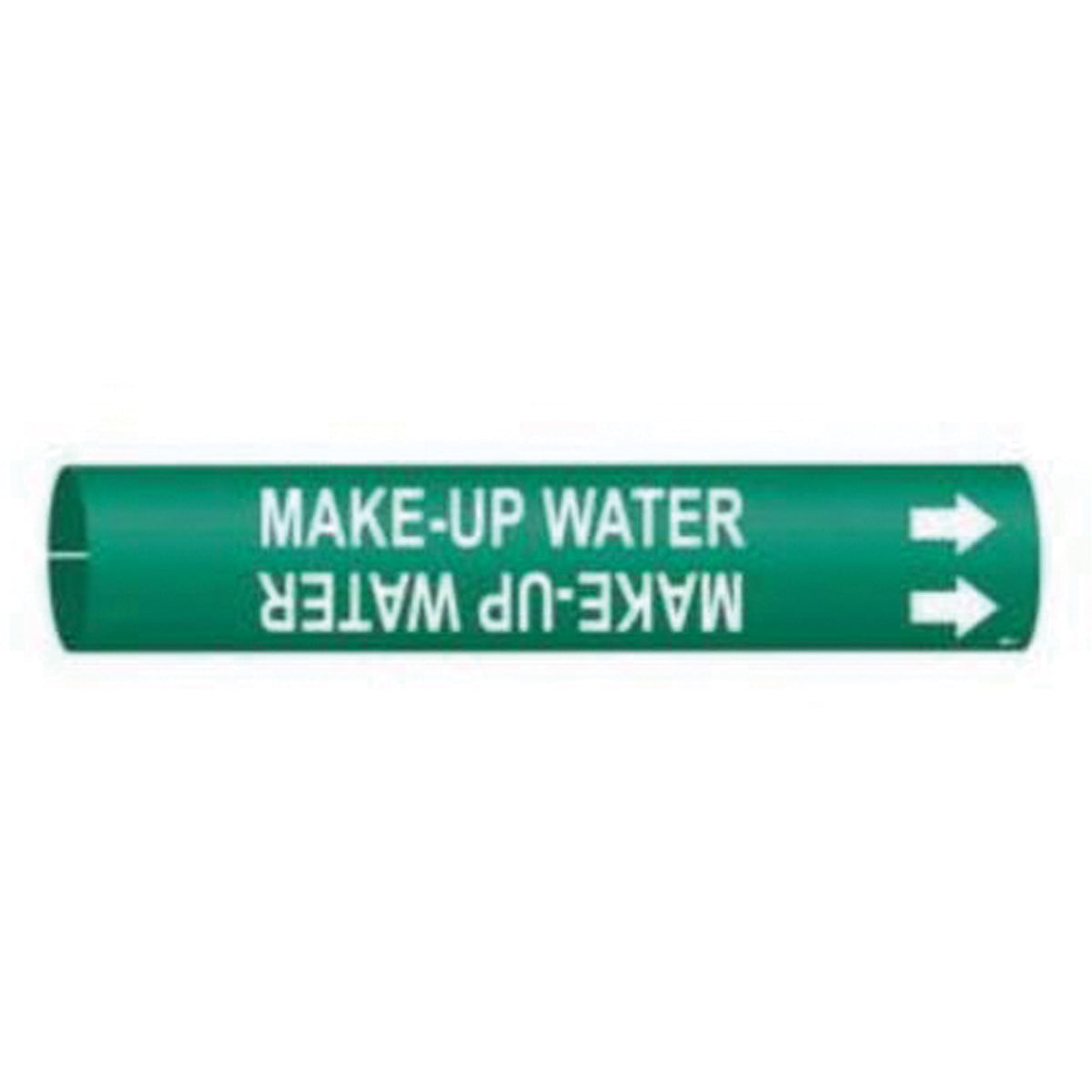 ""Make-Up Water"" Pipe Marker - SAE186