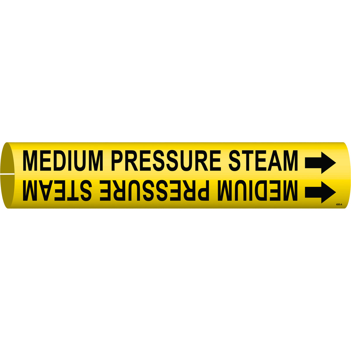 ""Medium Pressure Steam"" Pipe Marker - SAE202