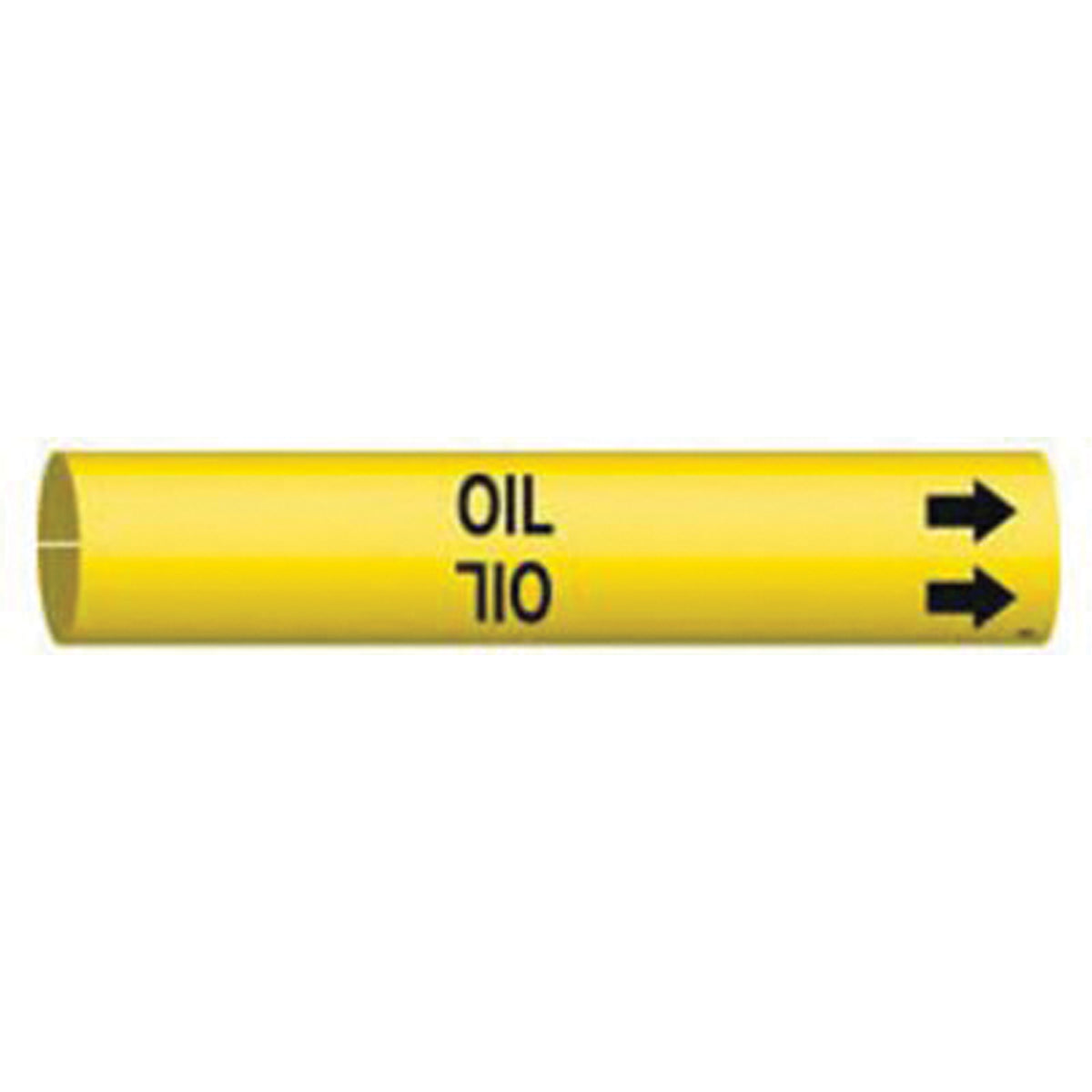 ""Oil"" Pipe Marker - SAE264