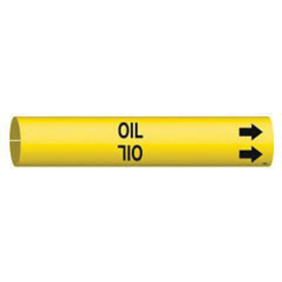 ""Oil"" Pipe Marker - SAE264