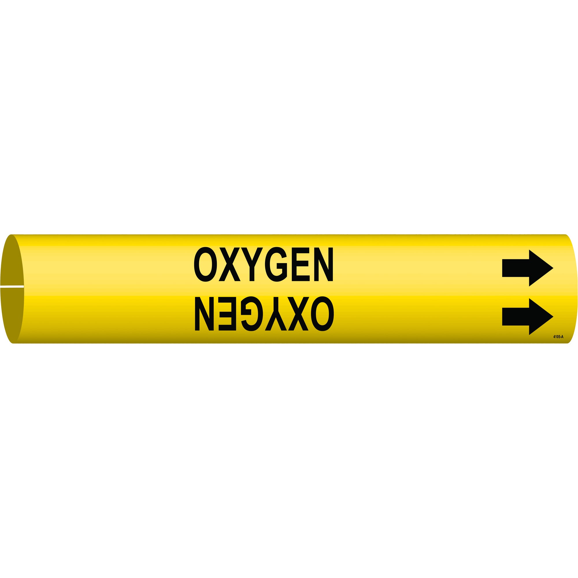 ""Oxygen"" Pipe Marker - SAE279