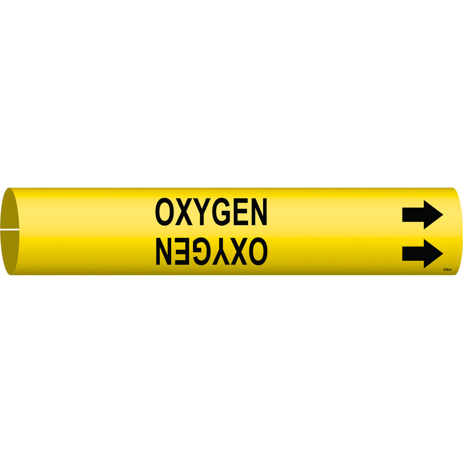 ""Oxygen"" Pipe Marker - SAE279