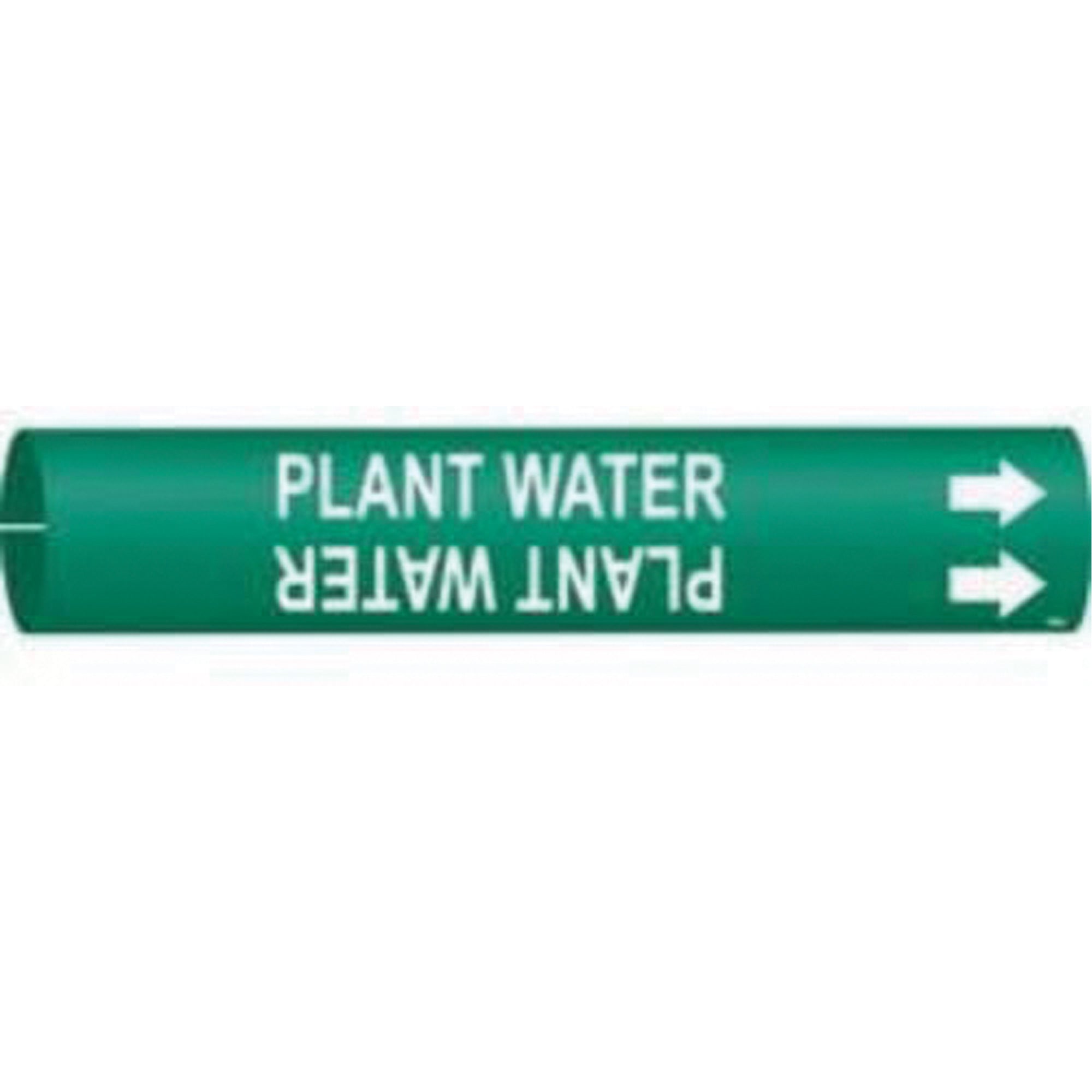 ""Plant Water"" Pipe Marker - SAE309