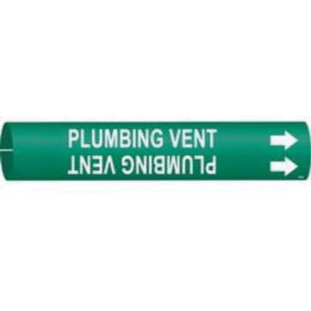 ""Plumbing Vent"" Pipe Marker - SAE317