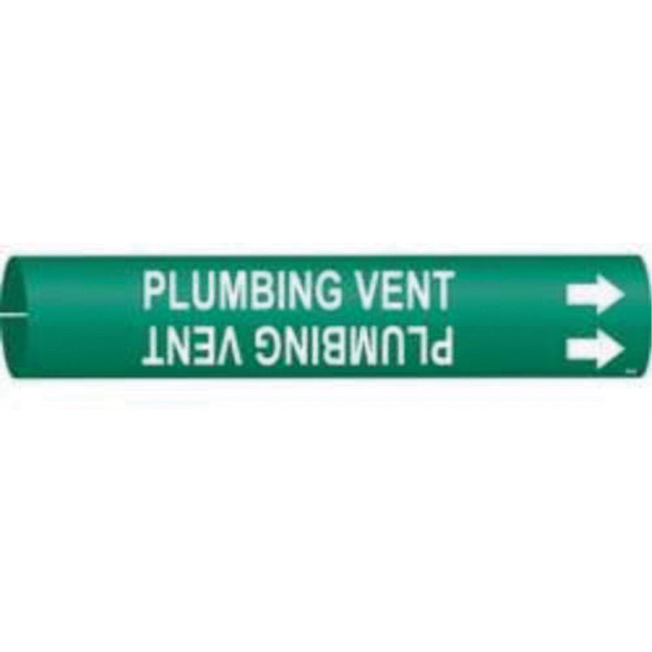 ""Plumbing Vent"" Pipe Marker - SAE317