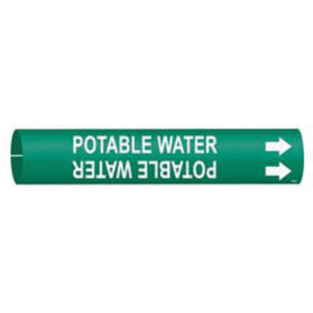 ""Potable Water"" Pipe Marker - SAE325