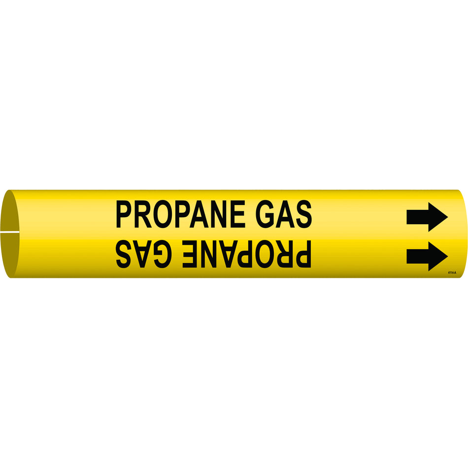 ""Propane Gas"" Pipe Marker - SAE349