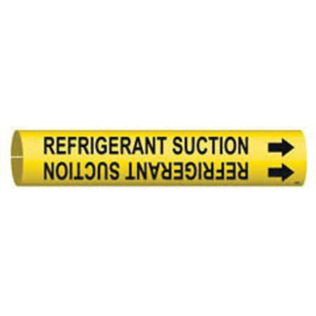 ""Refrigerant Suction"" Pipe Marker - SAE381