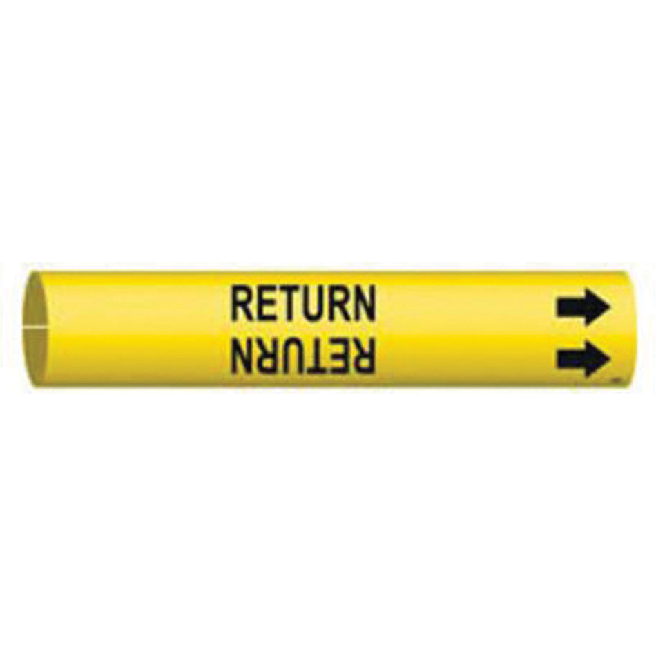 ""Return"" Pipe Marker - SAE389
