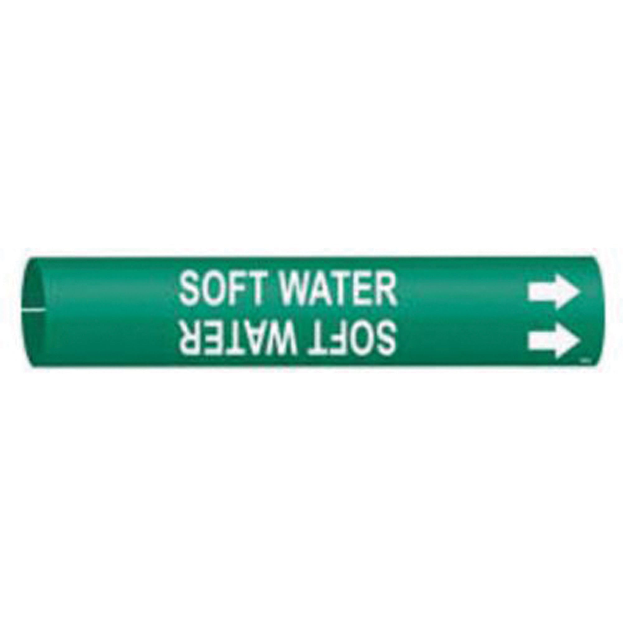 ""Soft Water"" Pipe Marker - SAE437