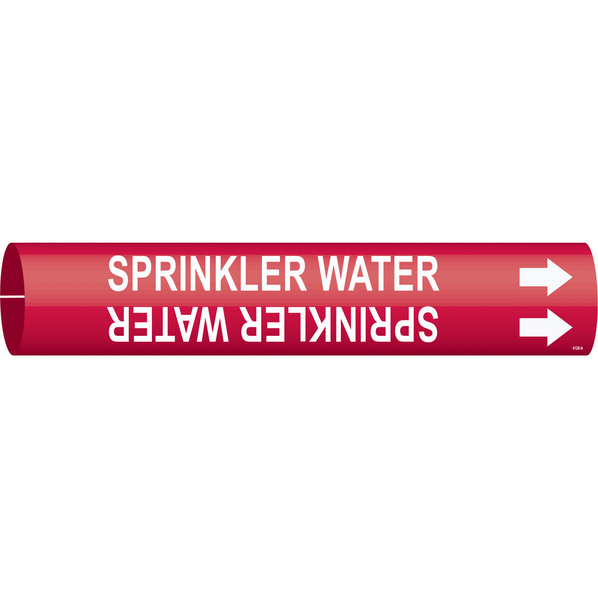 ""Sprinkler Water"" Pipe Marker - SAE461
