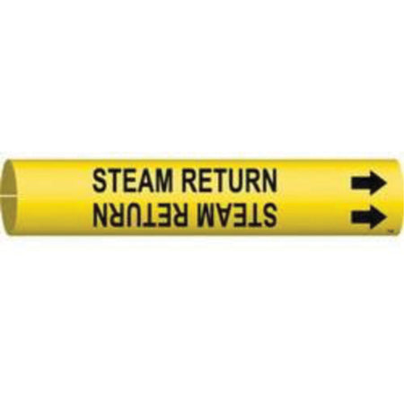 ""Steam Return"" Pipe Marker - SAE477