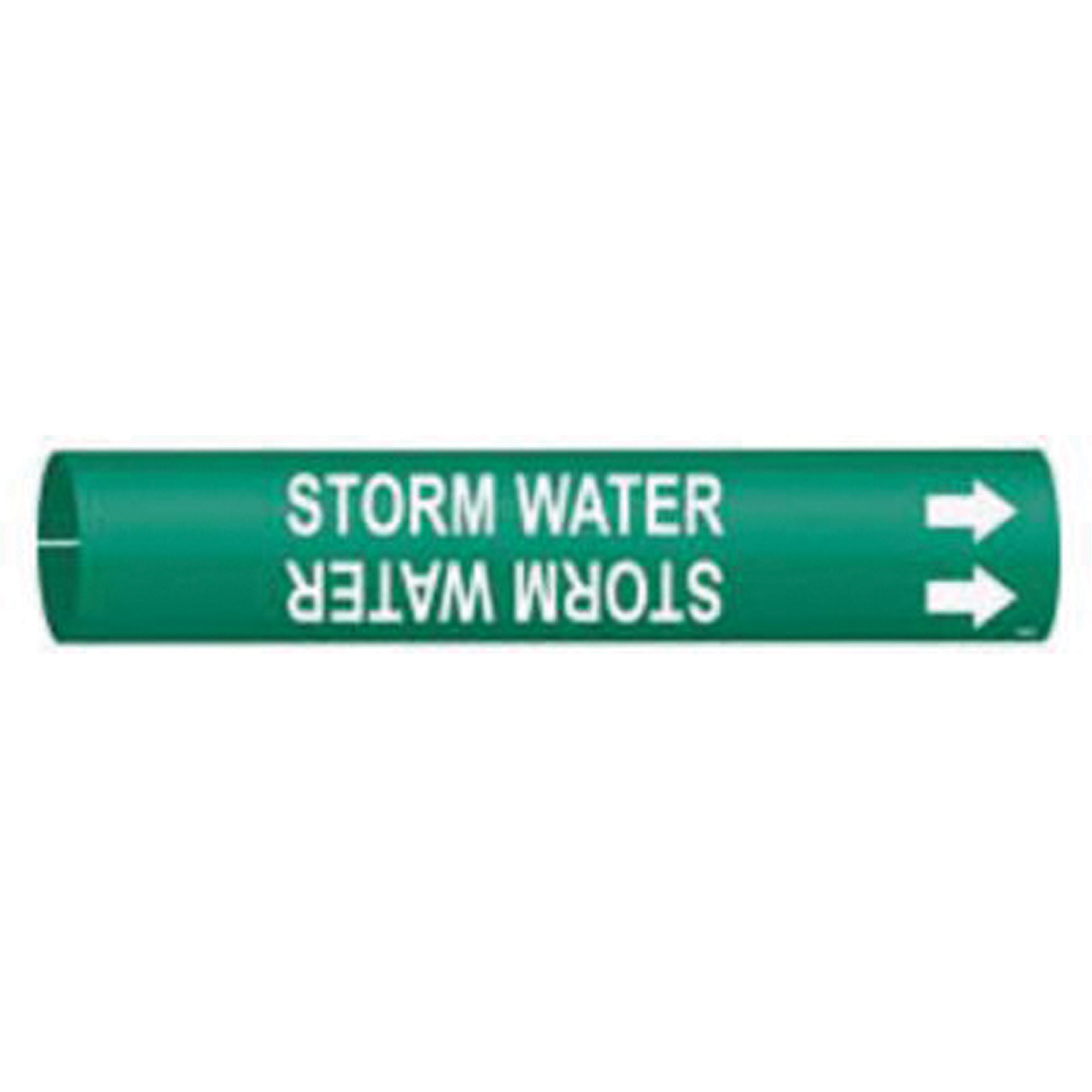 ""Storm Water"" Pipe Marker - SAE509