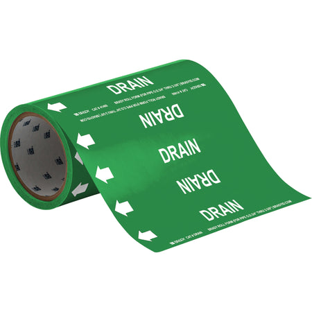 ""Drain"" Roll Form Pipe Markers - SAE610