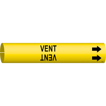 ""Vent"" Pipe Marker - SAE647