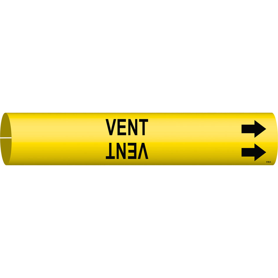 ""Vent"" Pipe Marker - SAE647