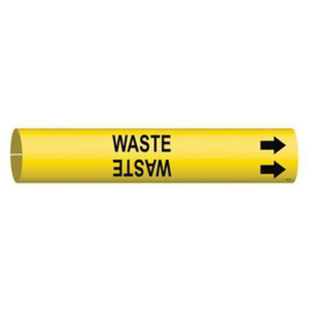 ""Waste"" Pipe Marker - SAE679
