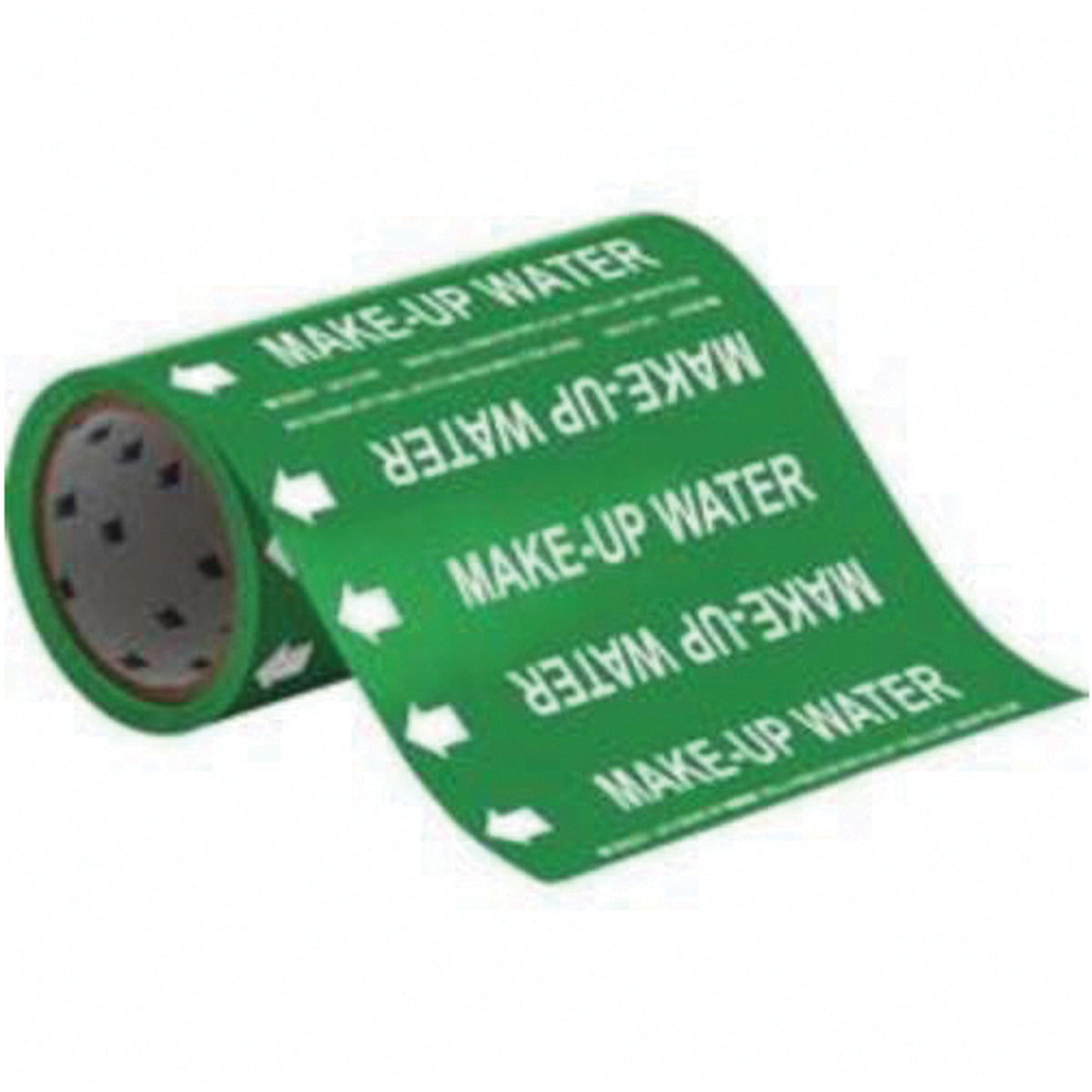 ""Make-Up Water"" Roll Form Pipe Markers - SAE739