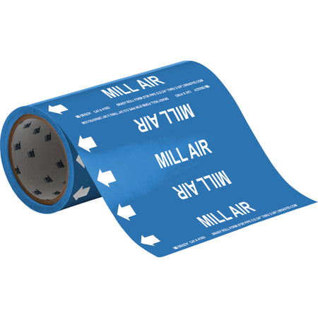 ""Mill Air"" Roll Form Pipe Markers - SAE740