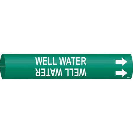 ""Well Water"" Pipe Marker - SAE745