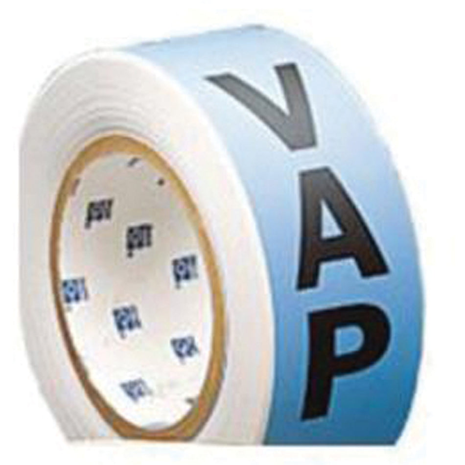""Vap"" Ammonia (IIAR) Pipe Marker Tape - SAE772
