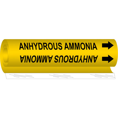 ""Anhydrous Ammonia"" Pipe Marker - SAE901