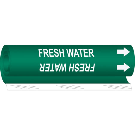 ""Fresh Water"" Pipe Marker - SAF145