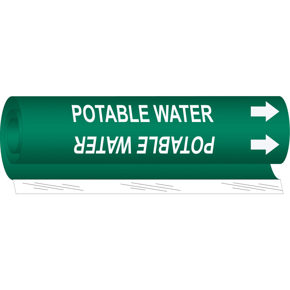 ""Potable"" Pipe Marker - SAF341