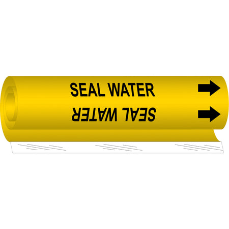 ""Seal Water"" Pipe Marker - SAF389