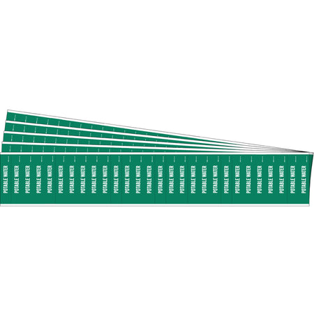 ""Potable Water"" Semi-Conductor & Chemical Pipe Markers - SAF779